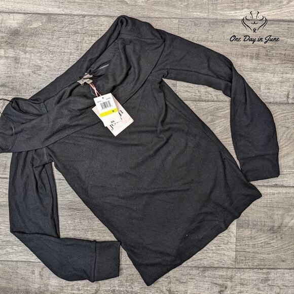 Belle Du Jour Cowl Neck Long Sleeve Top Size M - Picture 1 of 5